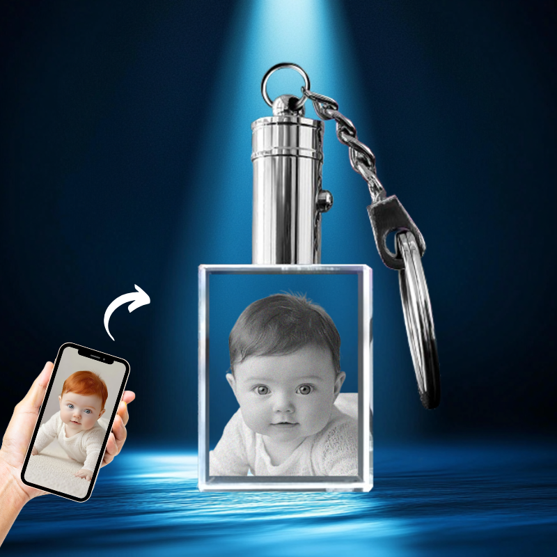 Personalized crystal keychain hotsell
