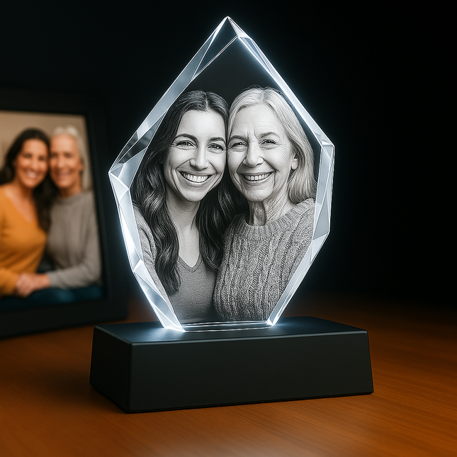 Personalized Crystal 3D Photo Iceberg