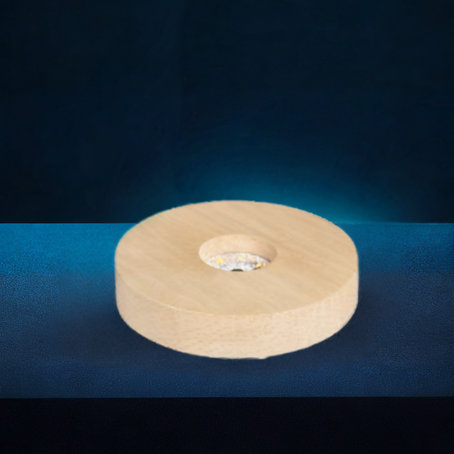 Wooden Light Base